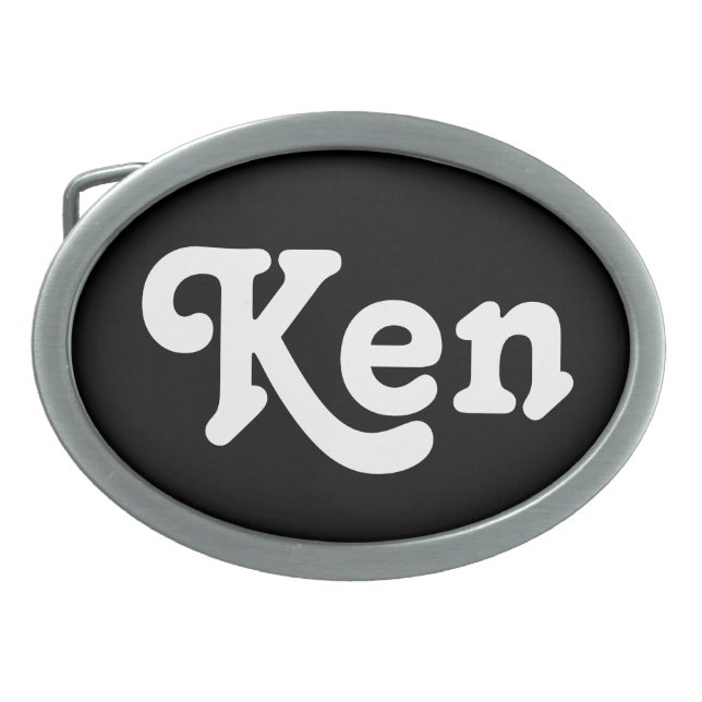 Belt Buckle Ken (Front)