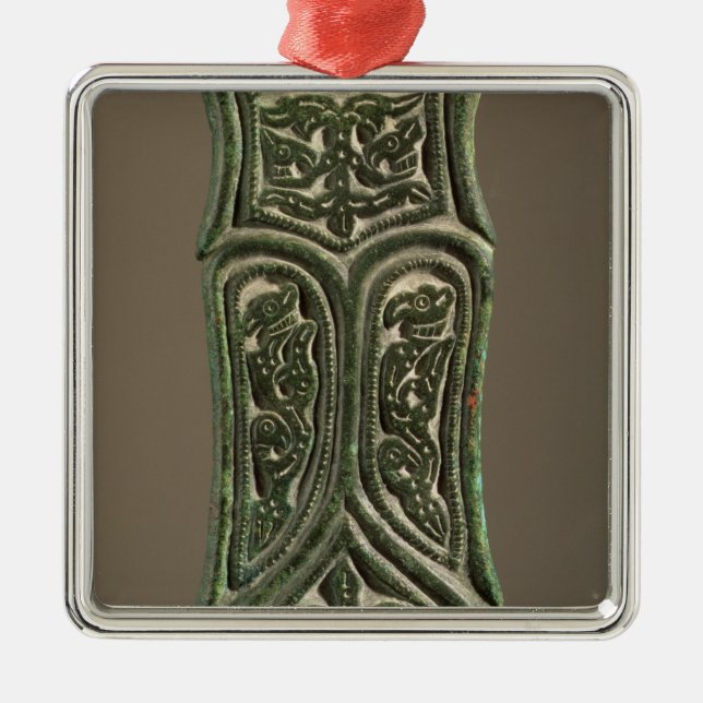 Belt buckle metal ornament (Front)