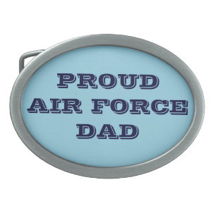 Belt Buckle Proud Air Force Dad