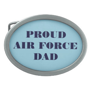 Belt Buckle Proud Air Force Dad