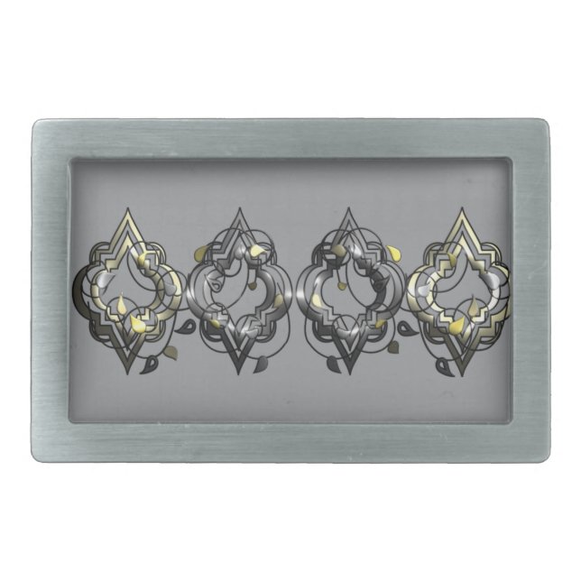 belt buckle Romantic design (Front)