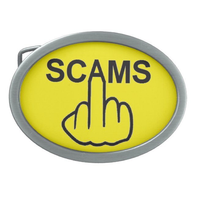 Belt Buckle Scams Flip (Front)