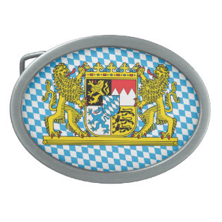belt buckle with Bavarian coat of arms