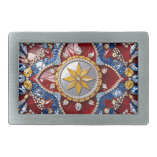 Belt Buckle with Colombian Colors Design