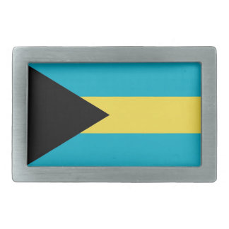 Belt Buckle with Flag of Bahamas
