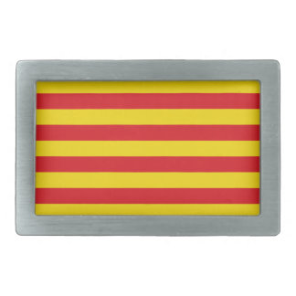 Belt Buckle with Flag of Catalonia
