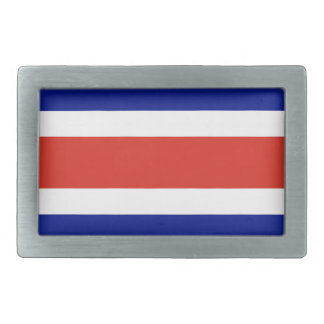 Belt Buckle with Flag of Costa Rica