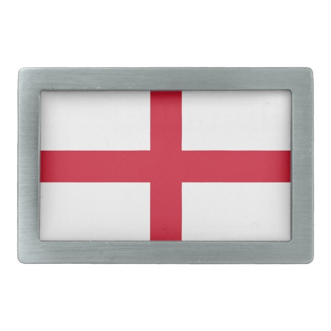 Belt Buckle with Flag of England (Front)