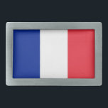 Belt Buckle with Flag of France<br><div class="desc">Elevate your accessory collection with our exclusive belt buckle featuring the flag of France! Crafted with meticulous attention to detail, this belt buckle is not just a functional item; it’s a celebration of French culture and heritage. The vibrant design prominently showcases the iconic French flag, making this buckle a unique...</div>