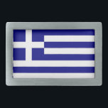 Belt Buckle with Flag of Greece<br><div class="desc">Add a touch of Greek pride to your accessory collection with our exclusive belt buckle featuring the flag of Greece! Crafted with meticulous attention to detail, this belt buckle is more than just a functional item; it’s a celebration of Greek heritage and cultural identity. The striking design prominently displays the...</div>