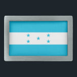 Belt Buckle with Flag of Honduras<br><div class="desc">Add a touch of Honduran pride to your wardrobe with this stylish belt buckle featuring the flag of Honduras! This eye-catching belt buckle is designed to be both a functional accessory and a bold statement of your national pride. The vibrant flag design is prominently displayed, making it a unique and...</div>