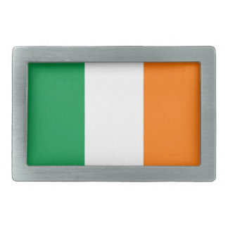Belt Buckle with Flag of Ireland