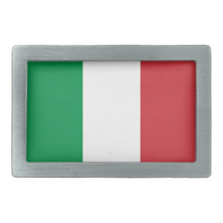 Belt Buckle with Flag of Italy