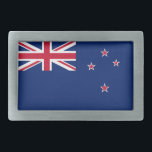 Belt Buckle with Flag of New Zealand<br><div class="desc">Add a bold statement to your attire with this Belt Buckle featuring the iconic flag of New Zealand. Perfect for anyone who wants to showcase their love for New Zealand, this belt buckle combines functionality with national pride. The vibrant flag design ensures that it stands out, making it a unique...</div>