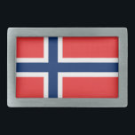 Belt Buckle with Flag of Norway<br><div class="desc">Elegant Belt Buckle with Flag of Norway. This product its customizable.</div>