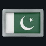 Belt Buckle with Flag of Pakistan<br><div class="desc">Add a touch of patriotic flair to your outfit with this stylish belt buckle featuring the flag of Pakistan! This belt buckle is the perfect accessory for showcasing your national pride while adding a unique touch to your wardrobe. The vibrant flag design is prominently displayed on the buckle, making it...</div>