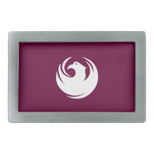 Belt Buckle with Flag of Phoenix, Arizona