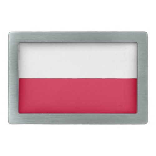 Belt Buckle with Flag of Poland