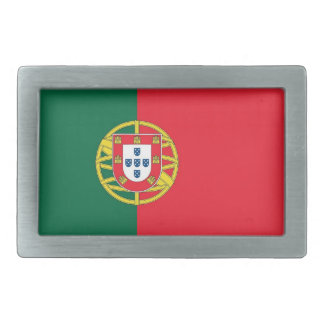 Belt Buckle with Flag of Portugal
