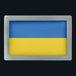 Belt Buckle with Flag of Ukraine<br><div class="desc">Elegant Belt Buckle with Flag of Ukraine. This product its customizable.</div>
