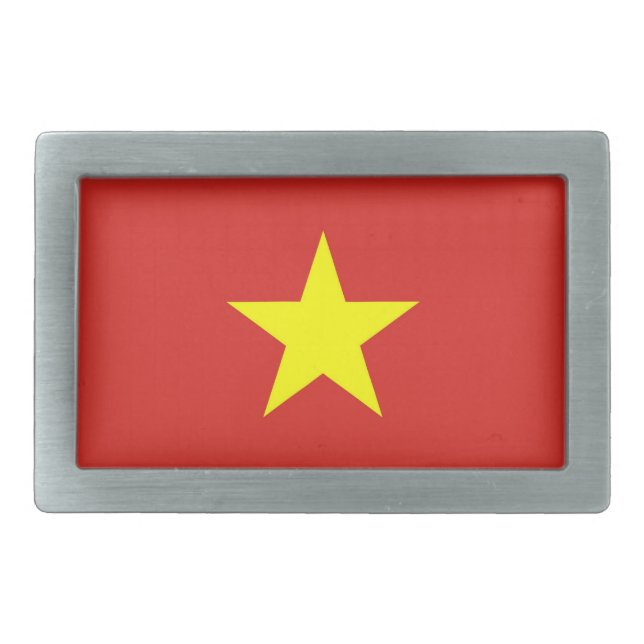 Belt Buckle with Flag of Vietnam (Front)