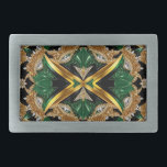 Belt Buckle with Jamaican Colors Design<br><div class="desc">Add a bold statement to your accessories collection with a belt buckle featuring Jamaica’s colors in a modern 3D-like porcelain with a jewelry-inspired design! This stunning belt buckle showcases the vibrant black, green, and gold of Jamaica’s flag in a sleek and stylish design. The 3D-like porcelain effect, complemented by intricate...</div>