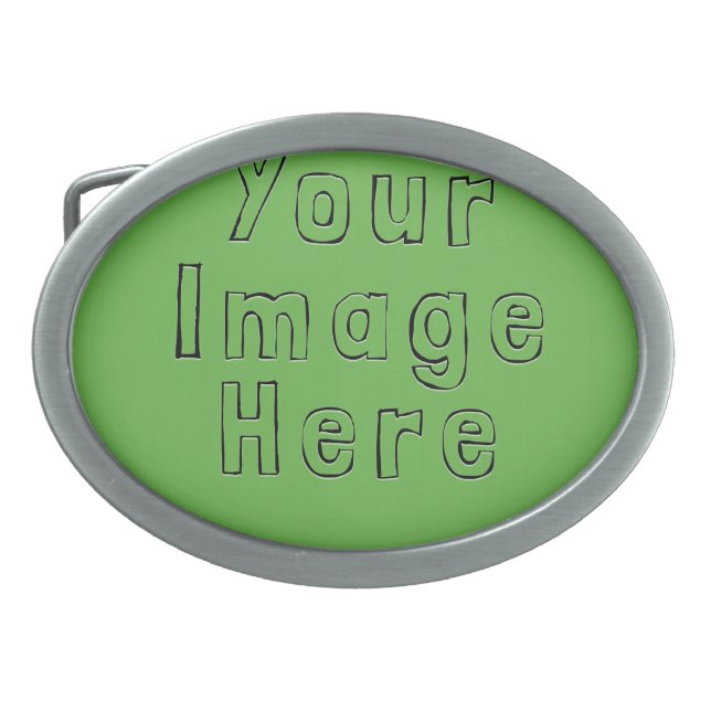 Belt Buckle Your Image (Front)