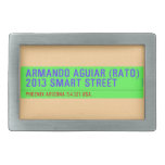 armando aguiar (Rato)  2013 smart street  Belt Buckles