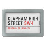 clapham high street  Belt Buckles