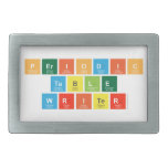 Periodic Table Writer  Belt Buckles