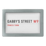 gabby's street  Belt Buckles