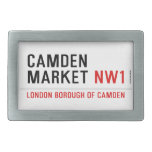 Camden market  Belt Buckles