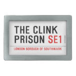 the clink prison  Belt Buckles