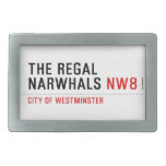 THE REGAL  NARWHALS  Belt Buckles