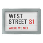 west  street  Belt Buckles