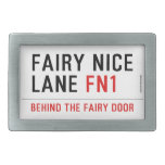 Fairy Nice  Lane  Belt Buckles