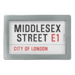 MIDDLESEX  STREET  Belt Buckles