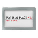 Material Place  Belt Buckles
