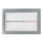 IRISH QUEER STREET  Belt Buckles
