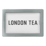 london tea  Belt Buckles