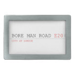 bore man road  Belt Buckles