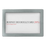 Rodney Boi Boulevard  Belt Buckles