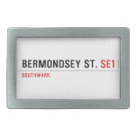 Bermondsey St.  Belt Buckles