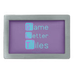 Game
 Letter
 Tiles  Belt Buckles