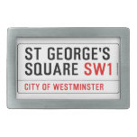 St George's  Square  Belt Buckles