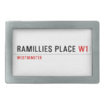 Ramillies Place  Belt Buckles