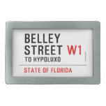 Belley Street  Belt Buckles
