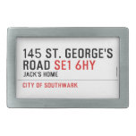 145 St. George's Road  Belt Buckles
