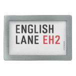 English  Lane  Belt Buckles