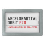 ArcelorMittal  Orbit  Belt Buckles